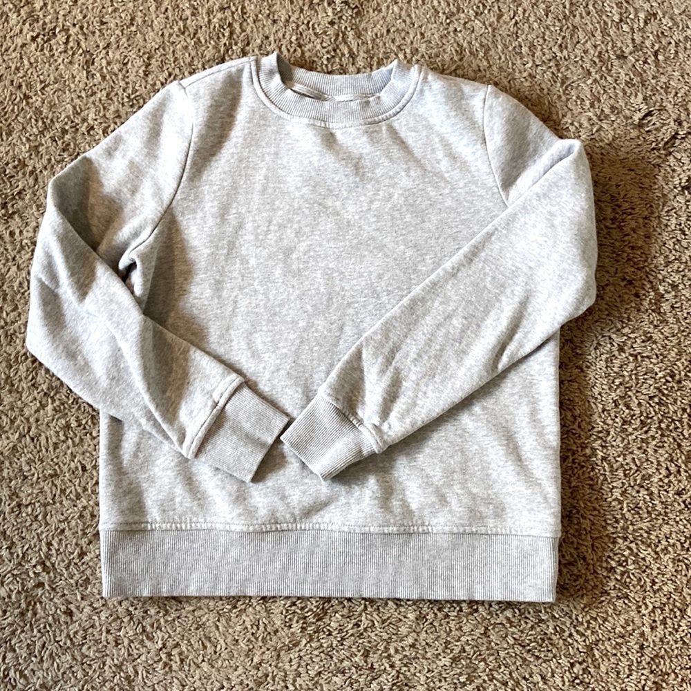 Crew neck sweatshirt